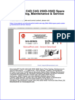 BT Forklift c4d c4g 250d 350d Spare Parts Catalog Maintenance Service Manual