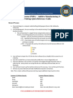 ATF PMF - Additive Manufacturing (3D Printing) Quick Reference Guide