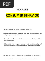 4 Consumer Behavior