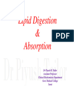Lipid Digestion Absorption