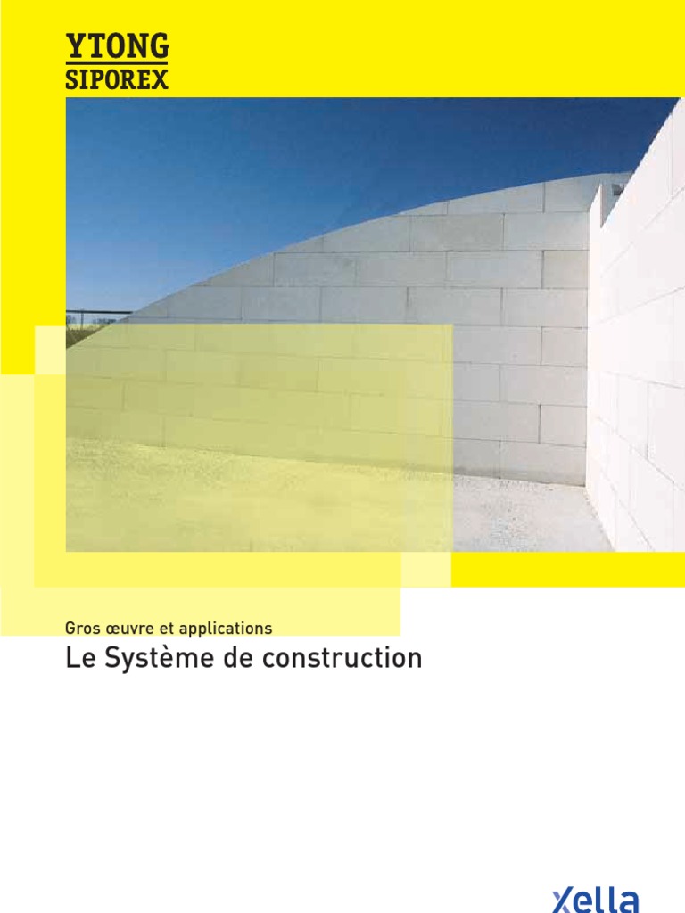 Caisson volet roulant ytong