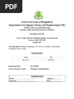 SQA Lab Report-1