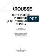 400663345 LA ROUSSE Dictionar de Psihiatrie PDF