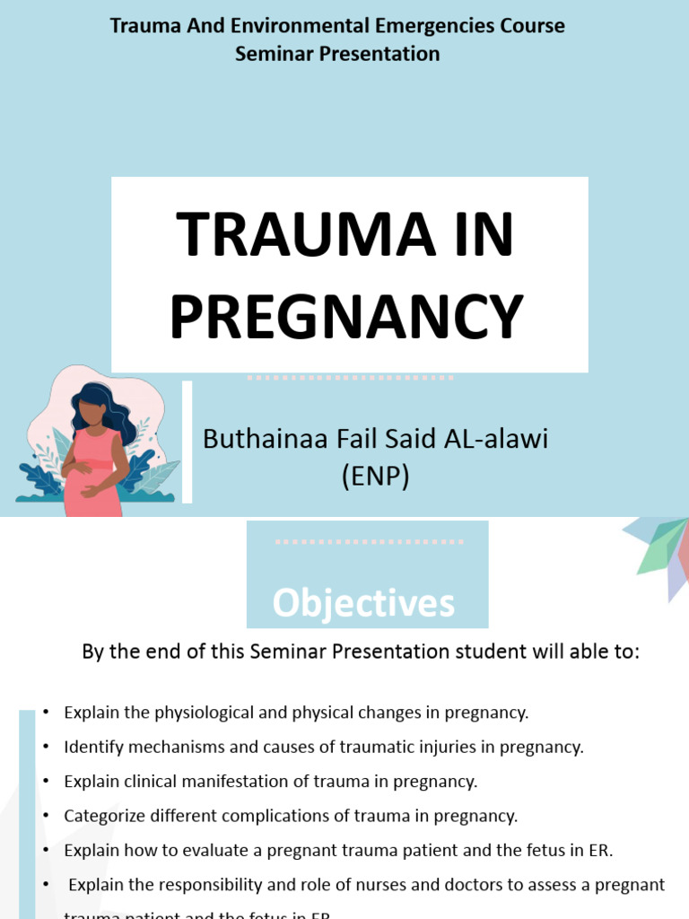 Trauma in Pregnancy | PDF