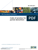 BS 6187 2011 Code of practice for full and partial demolition