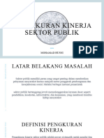 Pengukuran Kinerja Sektor Publik