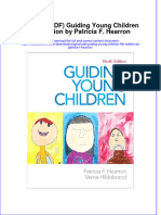 Original PDF Guiding Young Children 9th Edition by Patricia F Hearron PDF