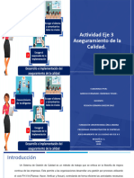 Actividad Eje 3 Aseguramiento A La Calidad