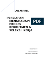 Download Teknis Pembuatan Surat Lamaran Kerja Tulisan Atau Email Resume Tes Psikotes Dan Intervew by Rizal Eka Nugraha SN70221633 doc pdf
