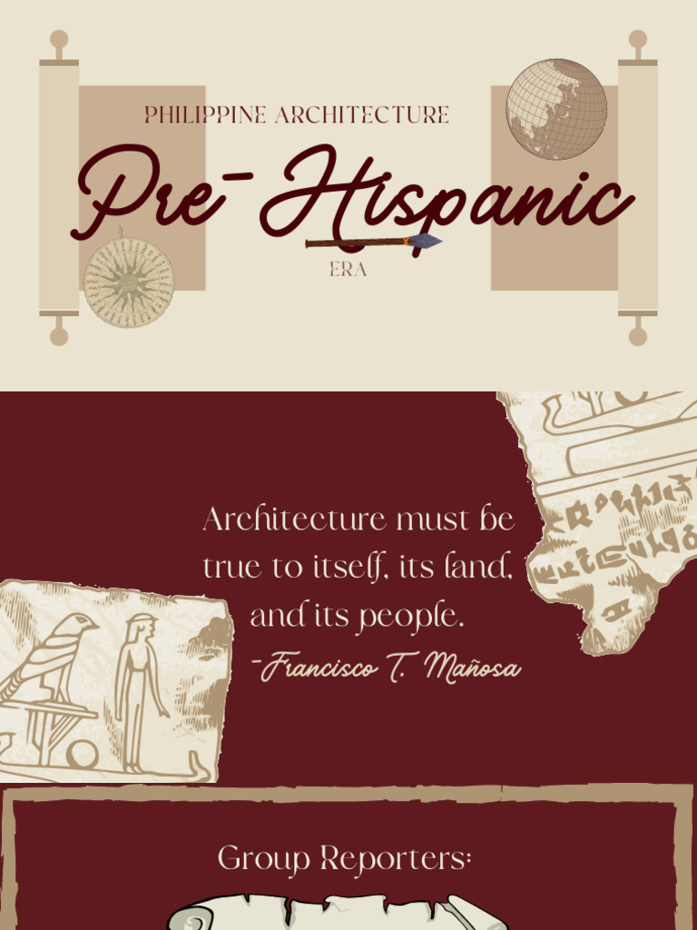 Prehistoricprehispanic Philippine Architecture Pdf