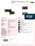 Geforce RTX 4060 Ti Ventus 2x Black 8g Oc