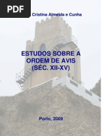 ESTUDOS SOBRE A ORDEM DE AVIS (SÉC. XII-XV)