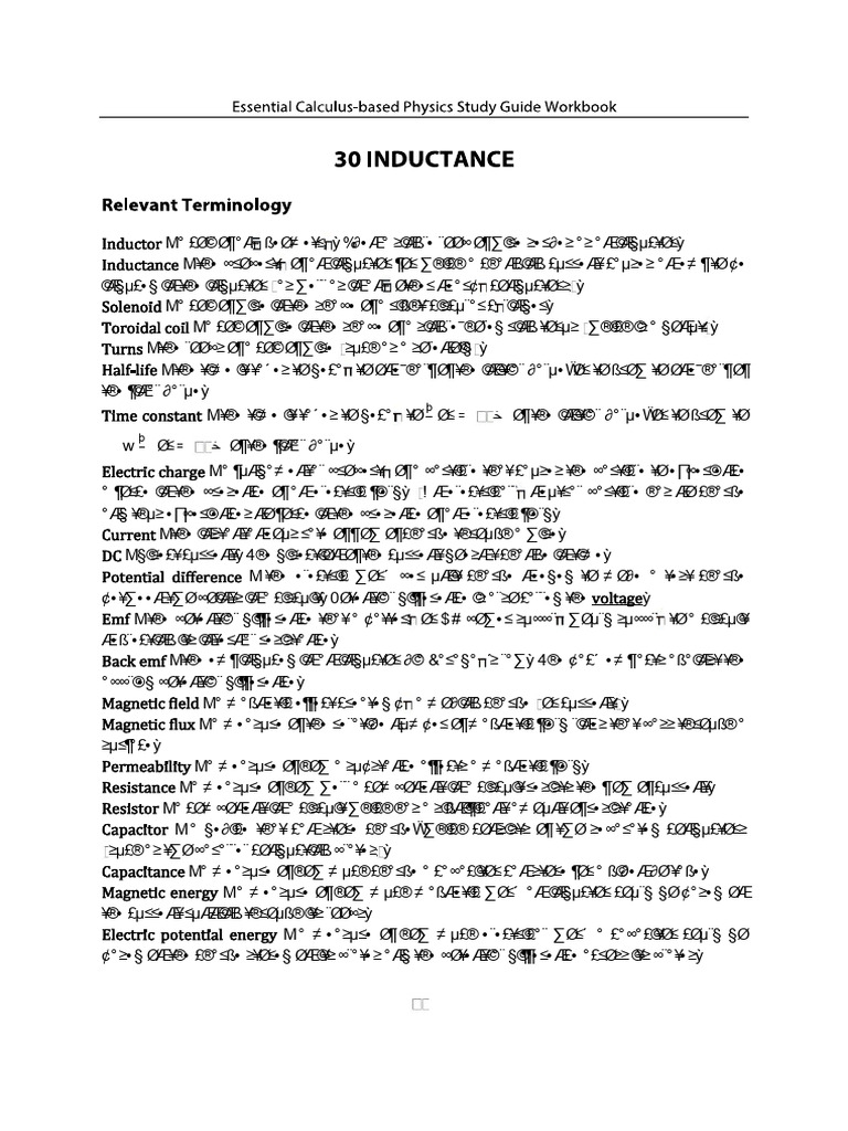 Inductors Notes | PDF