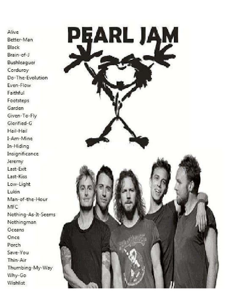 Pearl Jam - Collection | PDF | American Rock Musicians | Music