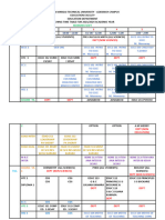 Adjusted Timetable 2024