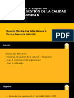 Semana 6 Gestión de La Calidad - Sesión 1