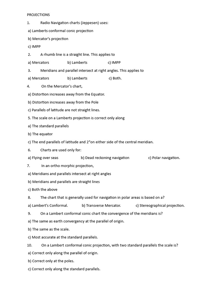 Projections Pdf Latitude Geographic Data And Information