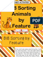 B18 Categorizar Por Caracteristica - Animals by Feature2