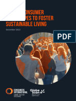 Consumers International Segmentation of Sustainable Lifestyles Report 05-12-2023