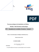 Projet 2-Simulation de Variables Aléatoires À Densité