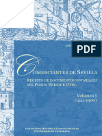 LACUEVA, Comerciantes de Sevilla, 1441-1500 (Vol. 1)