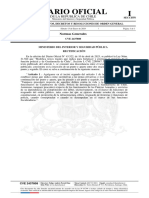 Rectificación Ley 21.560 Modifica Textos Legales Que Indica para Fortalecer y Proteger El Ejercicio de La Función Policial y de Gendarmería de Chile