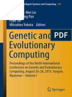 Genetic and Evolutionary Computing: Thi Thi Zin Jerry Chun-Wei Lin Jeng-Shyang Pan Pyke Tin Mitsuhiro Yokota Editors