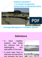 CH-8 Drainage Mang't of Irrigation System