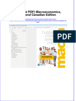 Original PDF Macroeconomics Second Canadian Edition PDF