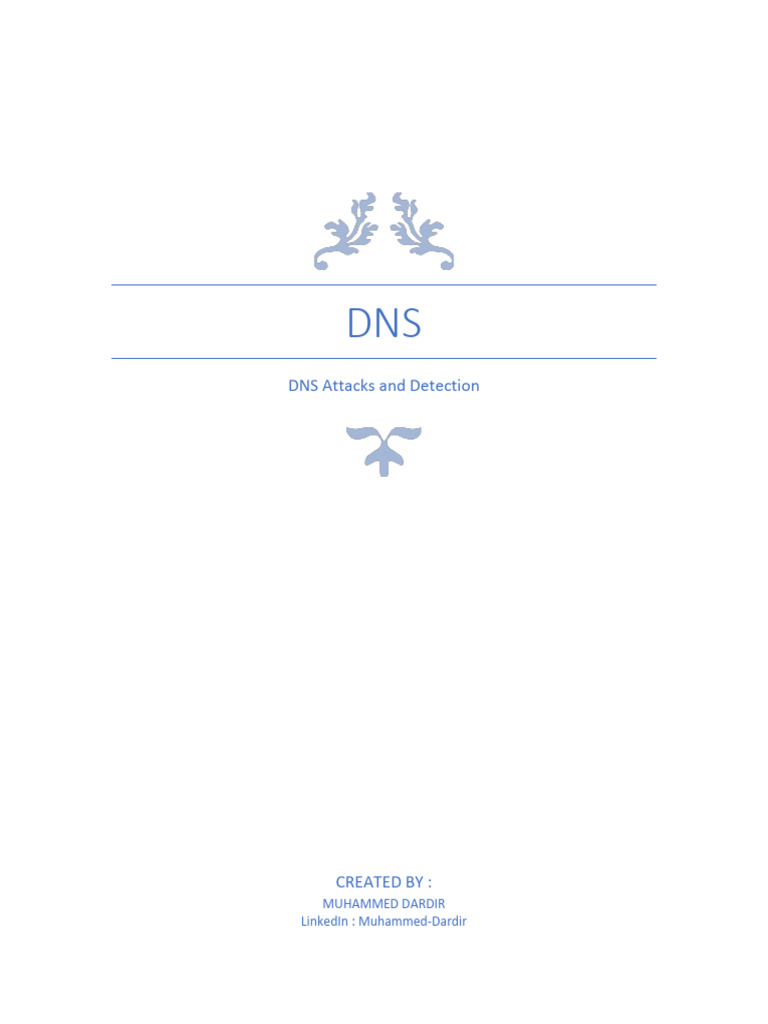 DNS Attacks: Detection and Prevention | PDF | Domain Name System ...