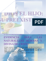 Dios El Hijo Su Preexistencia