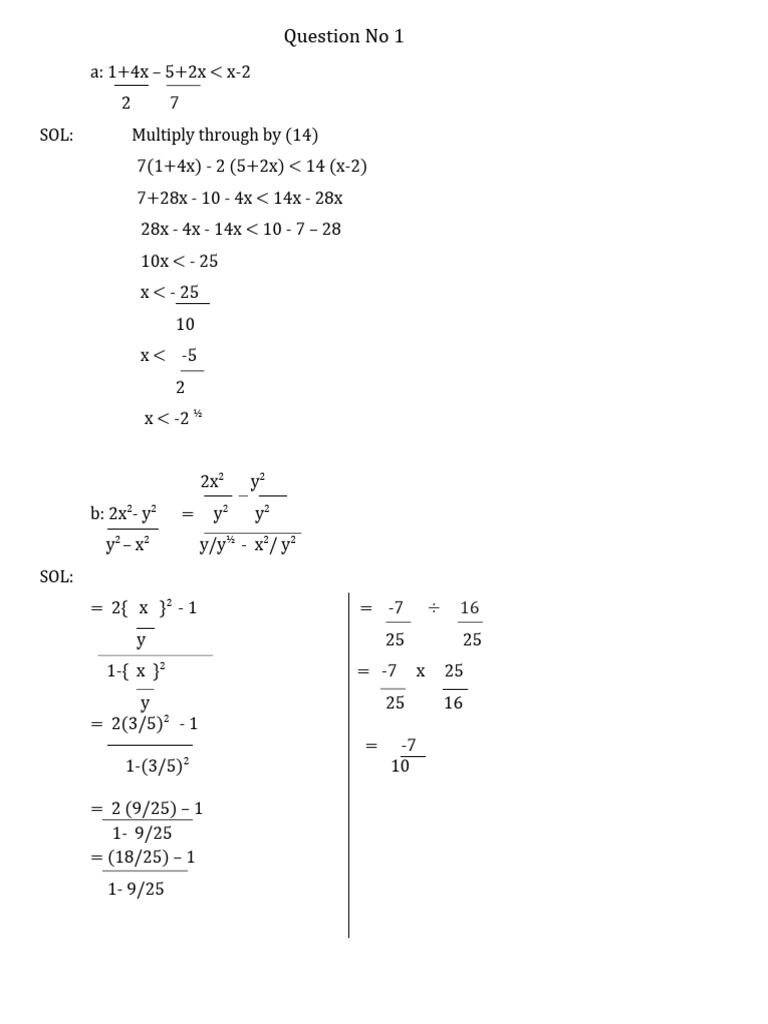 Mathematics Work | PDF
