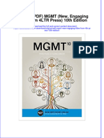 Original PDF MGMT New Engaging Titles From 4ltr Press 10th Edition PDF
