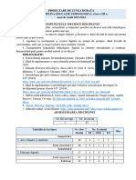 Educatie Tehnologica Clasa 3