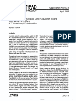 AN34 - LTC1099 Enables PC Based Data Acquisition Board to Operate DC-20kHz