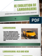 The Evolution of Lamborghini