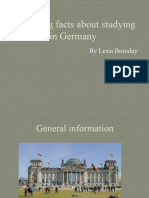 Interesting Facts About Studying in Germany