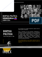 Biopsia Política Venezuela - Enero 2024