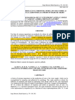 Influência Da Irrigação e Cobertura Morta Do Solo Sobre As Características Agronômicas e Produtividade Do Milho