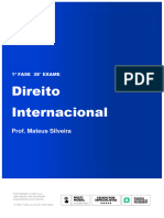 Direito Internacional _ Pdf de conteúdo 38º Exame