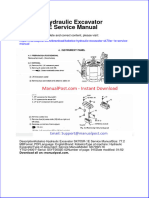 Kobelco Hydraulic Excavator Sk70sr 1e Service Manual