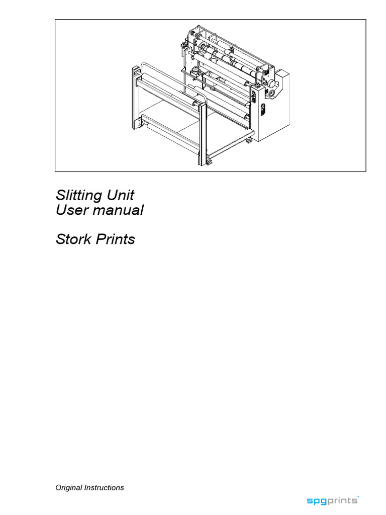 1160 7051624 004 01 Cutting and Slitting Unit User Manual | PDF ...