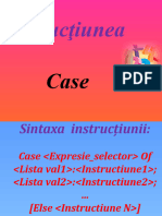 Instructiunea Case