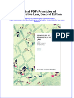 Original PDF Principles of Administrative Law Second Edition PDF