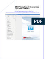 Original PDF Principles of Economics by Carlos Asarta PDF