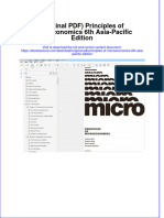 Original PDF Principles of Microeconomics 6th Asia Pacific Edition PDF