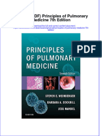 Original PDF Principles of Pulmonary Medicine 7th Edition PDF