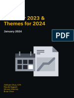 Full Year 2023 and Themes For 2024