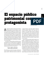 6 - EspacioPublico Patrimonial Como Protagonista