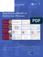 Paulius Astromskis - Regulation Model of Electronic Persons. Robophilosophy - Poster4